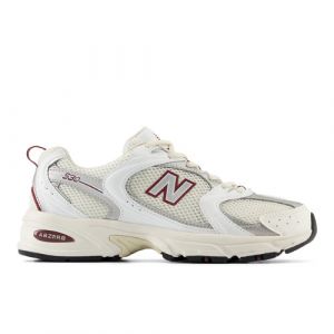 New Balance Mujer 530 en Blanca/Roja/Gris