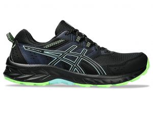 ASICS Gel - Venture 9 Black / Illuminate Mint Hombre 