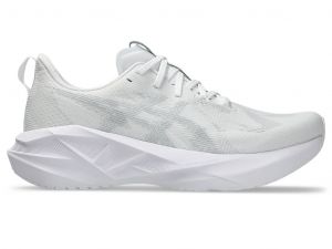 ASICS Novablast 5 White / Piedmont Grey Hombre 