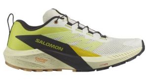 salomon top salomon top logo-print panelled low-top sneakers - hombre - amarillo