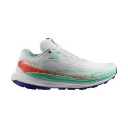 Salomon - zapatillas salomon ultra glide 2 mujer 40 2/3 7026 - white/electric green/cherry tomato