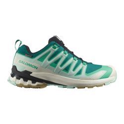 Salomon - zapatillas salomon xa pro 3d v9 gtx mujer 41 1/3 4751 - deep lake/electric green/vanilla ice