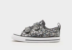 converse craft converse craft All Star Light Thong V-1 HI White 28cm Glitter Easy-On para bebé, Black