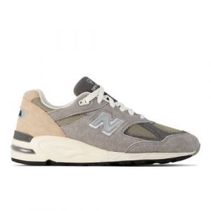 New Balance Hombre MADE in USA 990v2 en Gris/Beige