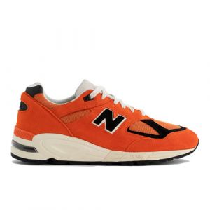 New Balance Hombre MADE in USA 990v2 en Naranja/Negro