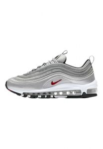 NIKE Air MAX 97 QS OG Silver Bullet GS Junior Trainer Size 5 UK