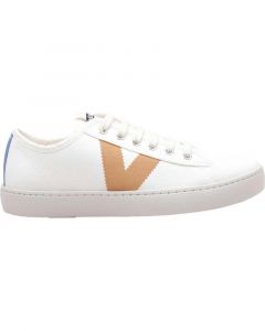 Zapatillas deporte de Hombre VICTORIA ZAPATILLAS SNEAKERS BERLIN LONA ECO CONTRASTE PARA HOMBRE EN BLANCO