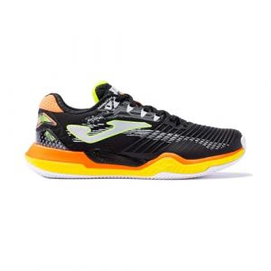 Joma Hombres Point Clay Zapatillas De Tenis Zapatilla Tierra Batida Negro - Naranja 44