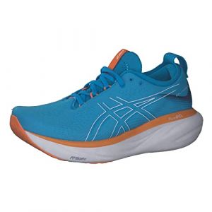 ASICS Nimbus 25 Zapatillas de Carretera para Hombre Celeste Blanco 46.5 EU