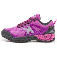 Kelme TRAIL TRAVEL Zapatillas MUJER Running MEMBRANA DRY TECH TRAIL SENDERISMO BERENJENA TALON RIGUIDO PARA UN MAYOR ESTABILIDAD