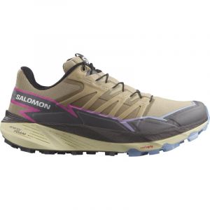 Zapatillas de running para mujer Salomon Thundercross en color beige