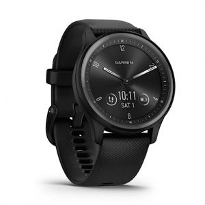 Garmin vívomove Sport - Smartwatch híbrido con funciones de seguimiento de la salud y bienestar