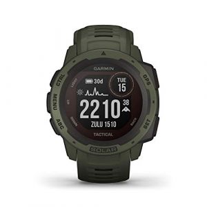 Garmin Avísame si baja de precio: reloj inteligente GPS resistente con función de carga solar para hasta 54 días de batería y funciones tácticas (certificado y restaurado)