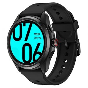 Ticwatch Pro 5 Android Smartwatch para Hombres Snapdragon W5+ Gen 1 Plataforma Wear OS Reloj Inteligente hasta 80 Horas de duración de la batería Salud Fitness No es Compatible con iPhone/iOS