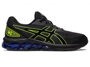 asics Pastels Gel - Quantum 180 Vii Black / Safety Yellow Hombre 