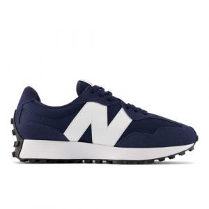 New Balance Unisex 327 en Azul/Blanca