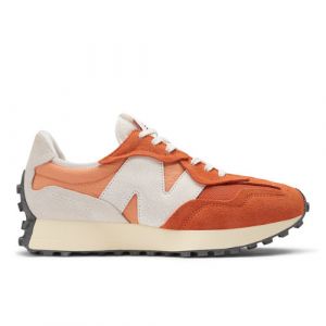 New Balance Unisex 327 en Naranja/Marrón