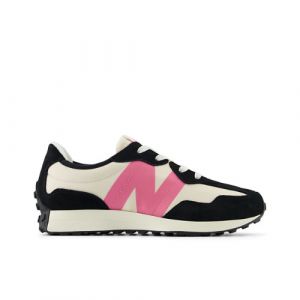 New Balance Niños 327 en Negro/Rosa