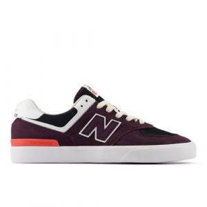 New Balance Unisex NB Numeric 574 Vulc en Morada/Blanca