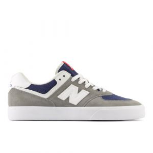 New Balance Hombre NB Numeric 574 Vulc en Gris/Blanca