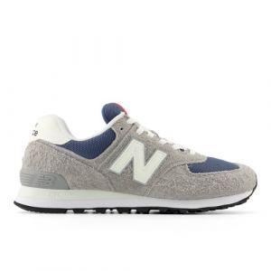 New Balance Unisex 574 en Gris/Blanca