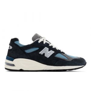 New Balance Hombre MADE in USA 990v2 en Azul/Gris