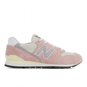 New Balance Unisex Made in USA 996 en Rosa/Gris