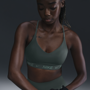 Nike Indy Light Support Sujetador deportivo regulable con acolchado - Mujer - Verde