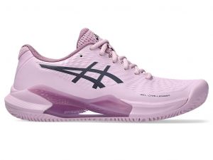 asics Invisible Gel - Challenger 14 Clay Light Ube / Indigo Fog Mujer 