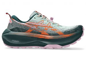 ASICS Trabuco Max 4 Cold Moss / Nova Orange Mujer 