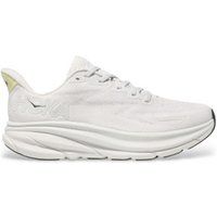 HOKA para mujer. K240001127896 Zapatillas Clifton 9 blanco (41 1/3), Plano, 1 a 3cm, Cordones, Casual, Deportivo, Running, Multideporte