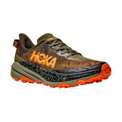 hoka shoes - zapatillas hoka shoes speedgoat 6 46 2487 - antique olive/squash