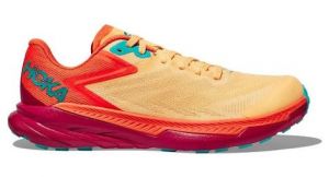 Hoka One One Zinal - hombre - rojo