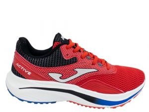 Joma Deportivo RACTIS2406 Zapatilla Ligera Running para Hombre Active 2406 Nylon Mesh Transpirable Rojo 28273-40