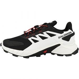 SALOMON Shoes Supercross 4 Black/White/Fiery Red