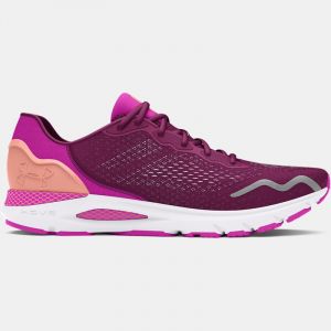 Zapatillas de running Under Armour HOVR? Sonic 6 para mujer Morado Gemini / Vivid Magenta / Flare Naranja 41