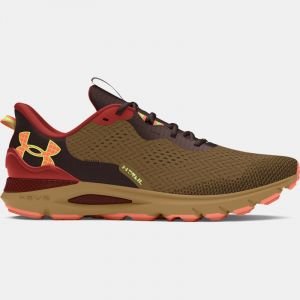 Zapatillas de trail running Under Armour Sonic unisex Coyote / Earthen Naranja / Flare Naranja 42.5