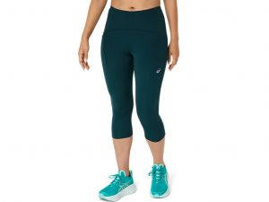 ASICS Road High Waist Capri Tight Saxon Green Mujer 