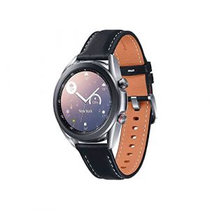 SAMSUNG Galaxy Watch3 Smartwatch de 41mm I LTE I Reloj Inteligente Color Plata I Acero [Versión española]