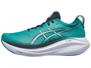 Zapatillas hombre ASICS Gel Nimbus 27 Wave Teal/Saxon Green