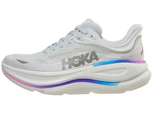 Zapatillas mujer HOKA Bondi 9 Cosmic Grey/Blanco