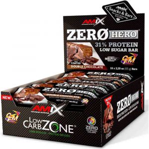 Amix Nutrition zero hero protein bar 15x65 gr barritas energéticas