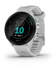 Garmin - Relojes pulsómetro - Forerunner 55 Blanche  - Blanco