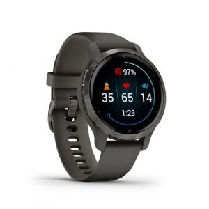 Garmin Venu 2S - Reloj Inteligente GPS de tamaño más pequeño con monitoreo de Salud Durante Todo el día