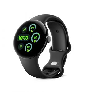 Google Pixel Watch 3 (41 mm) - Caja en Color Negro Mate - Correa en Color obsidiana - Wi-Fi