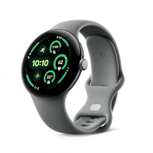Google Pixel Watch 3 (45 mm) - Caja de Aluminio en Color Verde liquen Mate - Correa en Color Verde liquen - Wi-Fi