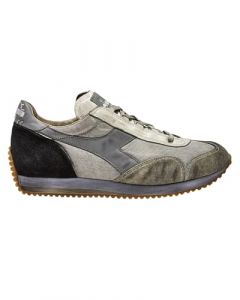 Diadora Heritage Zapatillas Equipe Dirty SW Evo 181251 Sneaker Casual Hombre Lona Blanco