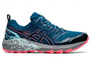 ASICS Gel - Trabuco Terra Deep Sea Teal / Blazing Coral Mujer 
