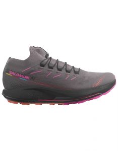 Salomon - Zapatillas de trail - Pulsar Trail Pro 2 W Plum Kitten/Black/Pink Glo para Mujer 