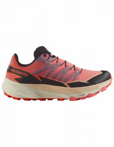Salomon - Zapatillas de trail - Thundercross W Fusion Coral / Black / Red Orange para Mujer 
